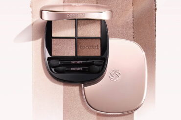 コスメデコルテ25年秋コスメ、“肌と血色感の延長線”「スキントーンカラー」の4色アイシャドウパレット - ファッションプレス