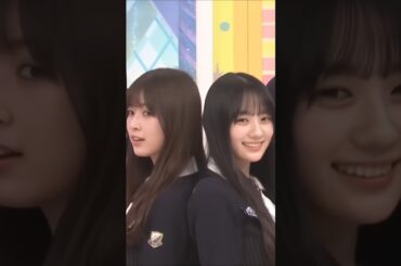 小川彩vs川﨑桜!?乃木坂“最チビ”の座をかけた背比べバトル #shorts