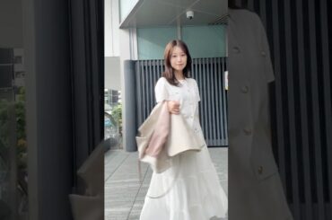 GUコーデ🤍 #gu #プチプラ #夏服 #朝長美桜 #みおちゃんねる