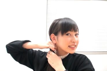 【B】元ハロプロ№１の天然美少女『植村あかり（当時15歳）』ヘアアレンジ