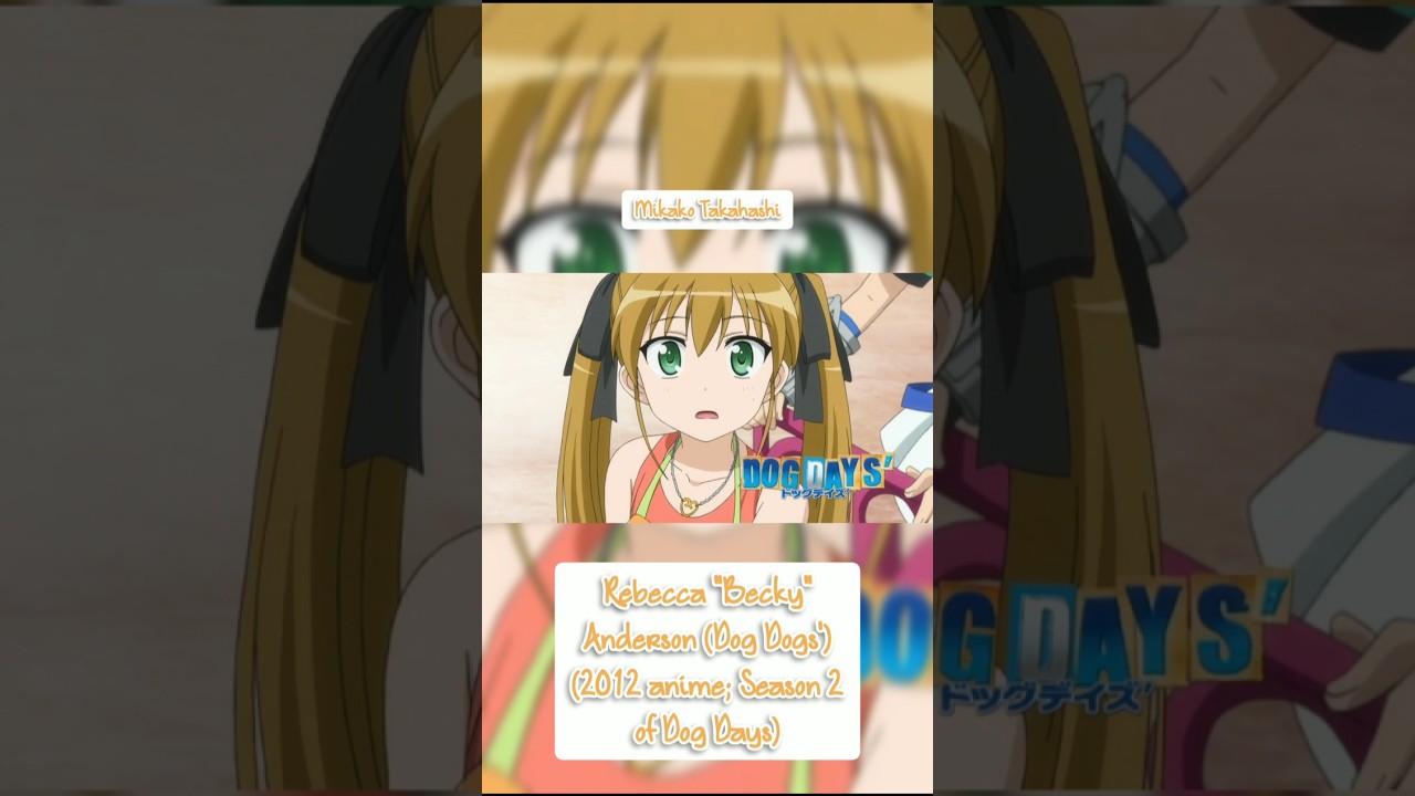 Same Seiyuu: Mikako Takahashi (高橋 美佳子) | Happy 45th birthday! | YouTube Shorts Same Seiyuu: Mikako Takahashi (高橋 美佳子) | Happy 45th birthday! | YouTube Shorts