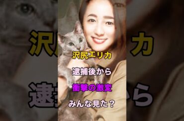 【意外すぎる】沢尻エリカが逮○後から驚愕の変貌！みんな見た？#shorts #芸能人 #ゴシップ #ランキング