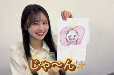 そんなみんな大好きゆいりんごをAKB48イチの画伯伊藤百花 が描いたら... (AKB48 Ito Momoka)