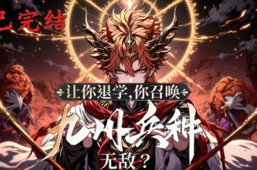 完结《让你退学，你召唤九州兵种无敌？》1-721 却因废物兵符屡遭羞辱；退学在即；就在众人等着看笑话时，突然爆发万丈金光；唯一神级兵符绑定，受命于天，既寿永昌，天赋技能齐开 #小说推荐 #异能 #漫画