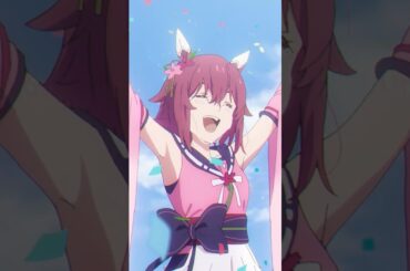 「日本ダービーを制したのはサクラチヨノオー！」#シングレ #アニメウマ娘 #Shorts｜アニメ『ウマ娘 シンデレラグレイ』第9話「日本ダービー」より