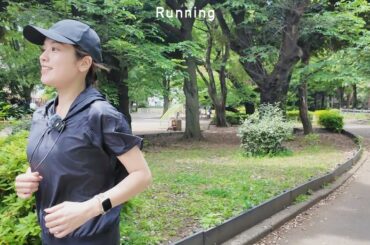 筧美和子はランニング中