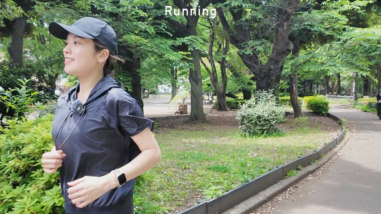 筧美和子はランニング中 筧美和子はランニング中