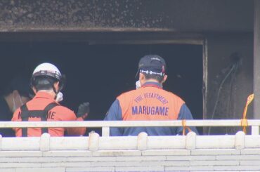 5階建てマンションの一室焼ける　1人が死亡　香川・丸亀市