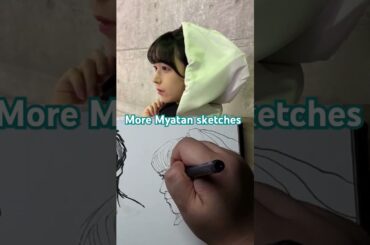 #Sketching Youmiya Hina #羊宮妃那 #高松燈  #バンドリ #声優 #drawing #seiyuu #mygo #bangdream  #ガルパ