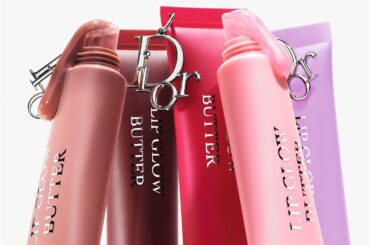 ディオールのロゴチャーム付き「リップ グロウ バター」新感覚リップ トリートメントでうるツヤリップに - ファッションプレス