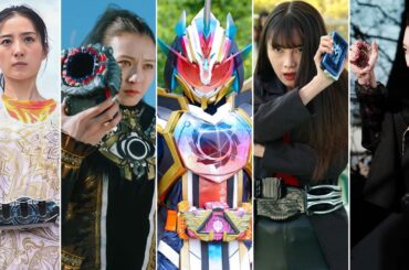 All Female Rider Henshin & Final Forms (2002►2024)