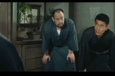 【日本やくざ伝⭐︎総長への道⭐︎1971年】高倉健40歳・鶴田浩二46歳の仁義を切るシーン