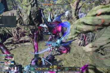 【PSO2NGS】森林の大城塞 4pt 3:35