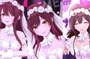 【シャニソンMV ライブステージ音響】明日もBeautiful Day【アルストロメリア イースターバニー衣装 ＋ ウェディング衣装 3DMV】