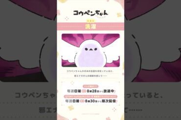 【公式】TVアニメ『コウペンちゃん』 第8話「洗濯」