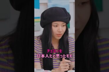 [twice] チェヨンを日本人だと思ったモモ