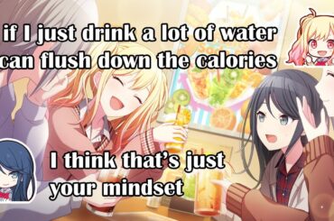 [ENG SUB] Isobe Karin(Saki) eats a lot | project sekai