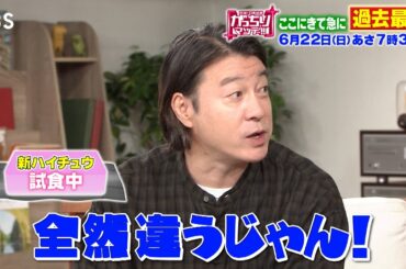 『がっちりマンデー!!』6/22(日) ハイチュウ! 天然水! 17アイス! 長く売れて急に過去最高売上げ!? 【TBS】