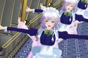 【東方mmd】十六夜咲夜＆パチュリー・ノーレッジでtwinkle days