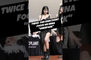 "ONESPARK" #트와이스 #TWICE #미나 #MINA #ミナ #kpop #サイン会 #ペンサ  #WithYOUth #ONESPARK #IGOTYOU #IGY