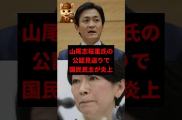 【は？】山尾志桜里を擁立→撤回！国民民主の迷走に怒り爆発！　#shorts