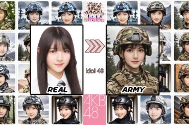 AKB48 Members : Special Forces - Generated by AI | Idol 48