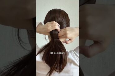 元HKT48 朝長美桜 うなじ公開！最近やっとできる長さになってきた👧🏻 #カチモリヘア #ヘアアレンジ