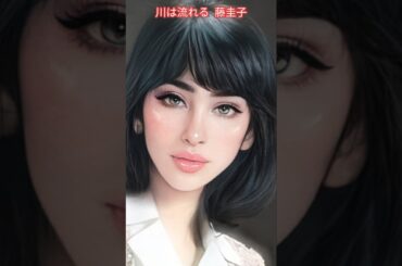 川は流れる / 藤圭子  The River Flows / Keiko Fuji   #川は流れる  #藤圭子  #shorts