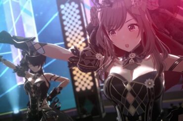 【シャニソンMV ライブステージ音響】Dye the sky.【月岡恋鐘/白瀬咲耶/桑山千雪/園田智代子/七草にちか イースターバニー衣装 3DMV】