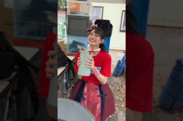 ［💧］ちゃんと水分補給してね！ #TEAMSHACHI #秋本帆華