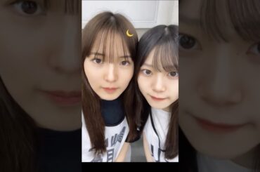中嶋優月 山下瞳月 お月様コンビさん♪Instagram 櫻坂46
