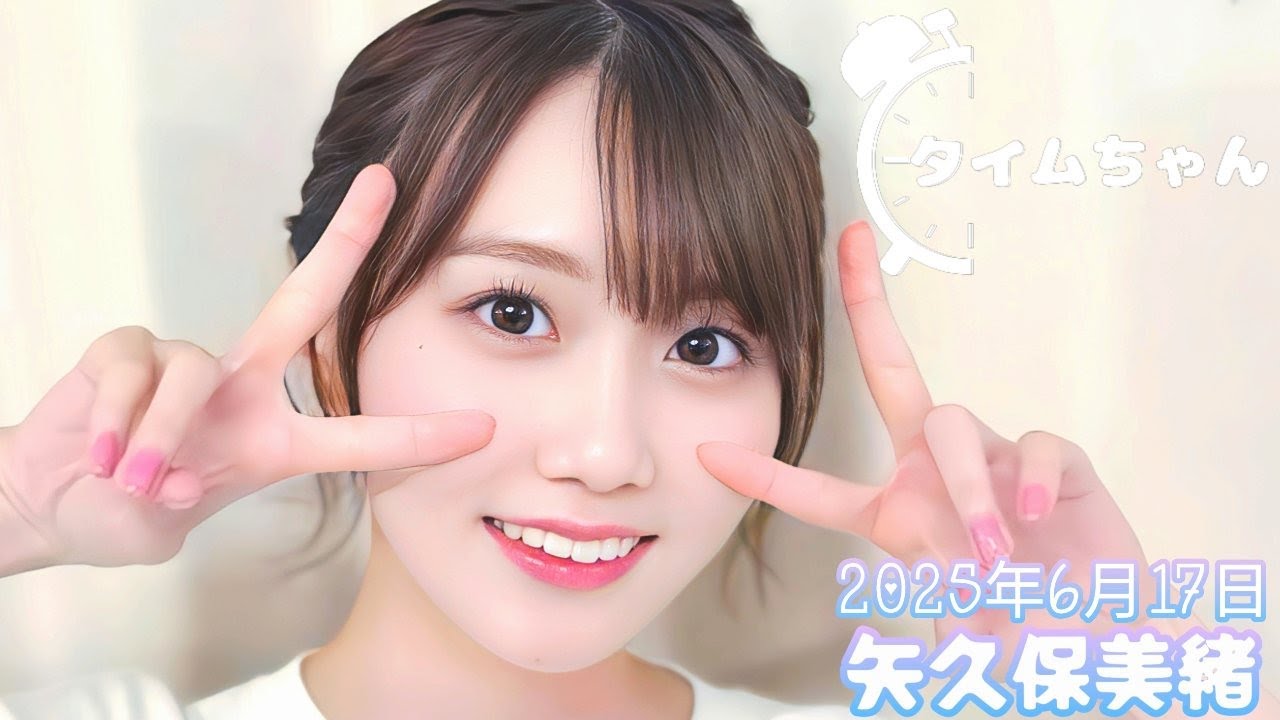 2025年6月17日 タイムちゃん (矢久保美緒) 2025年6月17日 タイムちゃん (矢久保美緒)