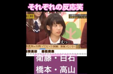 乃木坂ヒット祈願の発表も復活してほしい　　　　　　　　#shorts #shortvideo #乃木坂工事中 #乃木坂46 #乃木坂 #お笑い #爆笑 #白石麻衣 #橋本奈々未 #高山一実 #衛藤美彩