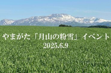 やまがた「月山の粉雪」イベント2025