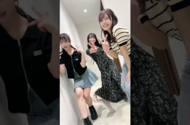 ぎりはっぴー✌🏻❤️‍🔥 #イコールラブ  #野口衣織 #諸橋沙夏 #山本杏奈