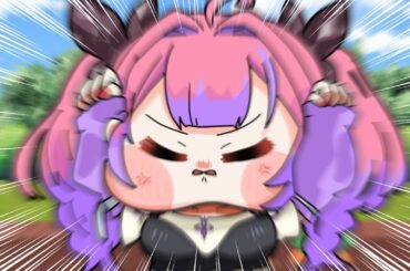 【手描き】ヴィヴィ、ぐうの音を出す。【綺々羅々ヴィヴィ/FLOW GLOW/ホロライブ/切り抜き/ハルノコ】