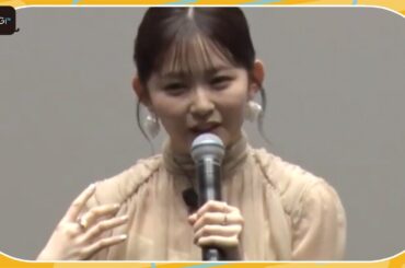 久間田琳加、取り憑かれた“青い手”との撮影に苦労　映画「見える子ちゃん」舞台あいさつ