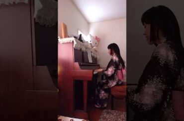 あいぞめ『地獄少女 ~ 二籠』EDテーマ　ピアノ弾き語り　コスプレ　閻魔あい　歌詞付き字幕