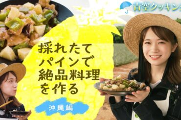 JAタウンクッキングin石垣島～秋元真夏が亜熱帯気候特有の雨の中でパイン入り酢豚を調理～