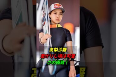 高梨沙羅、若かりし頃は可愛さの極致！#shorts