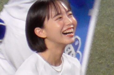 モデルで俳優の井桁弘恵さんの始球式　中日ドラゴンズVS広島東洋カープ　2025/06/27