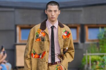 ダブレット 2026年春夏コレクション、敬意を込めた「いただきます」 - ファッションプレス