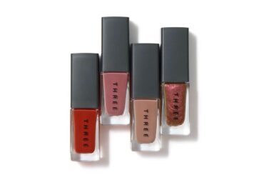 THREE「軽やかな花＆神聖な石」着想25年秋ネイル、“隠しパール”煌めくモーヴピンクなど全4色 - ファッションプレス