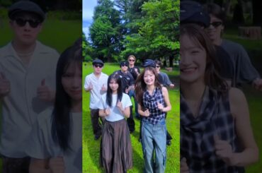 Hot summer challenge with Girls2 山口綺羅 san小川桜花 san ☀️🍃ありがとうございました❤️‍🔥🕶️