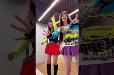 いつもハイテンションな小田原です！！🩵💚✨️#girls2 #ガールズガールズ #小田柚葉 #原田都愛 #倍倍fight #小田原 #推してくれますか #チャンネル登録お願いします