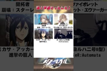 同じ声優だったんだ！（cv:石川由依さん）#崩壊スターレイル#スタレ