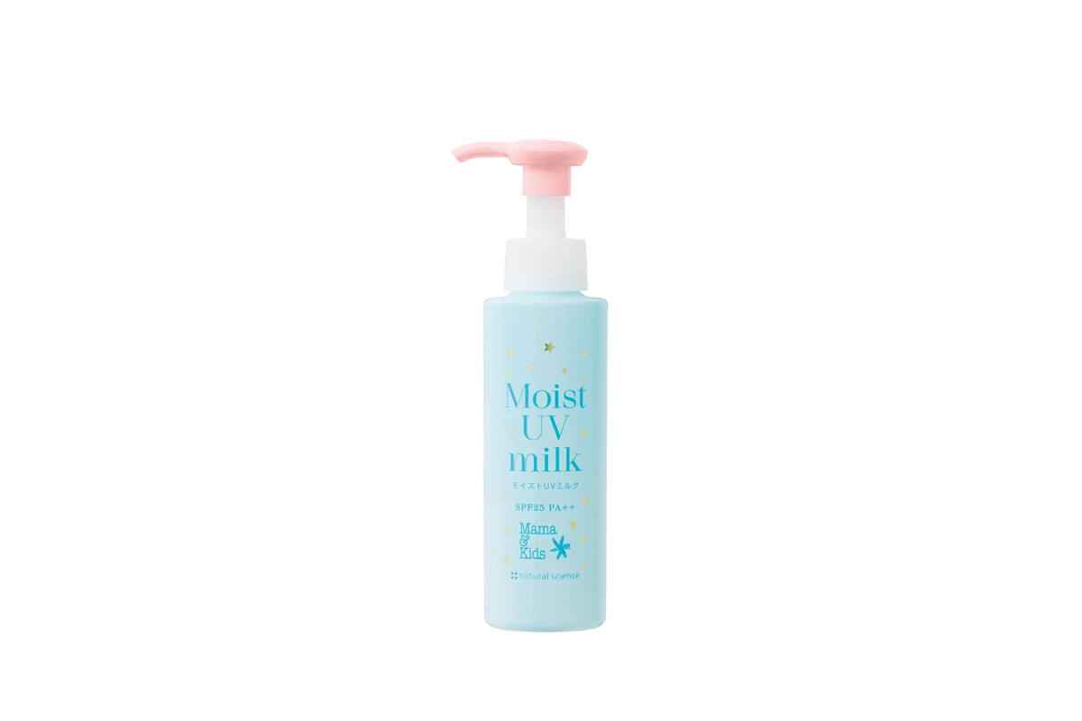 “モイストUVミルク”（ドリームデザイン）[SPF25・PA++]（110mL、2970円）