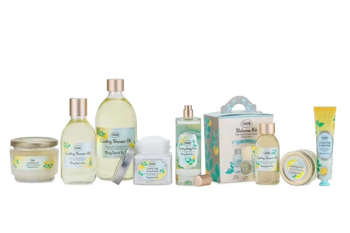 「サボン」の“ミンティスパーク・ユズ コレクション”