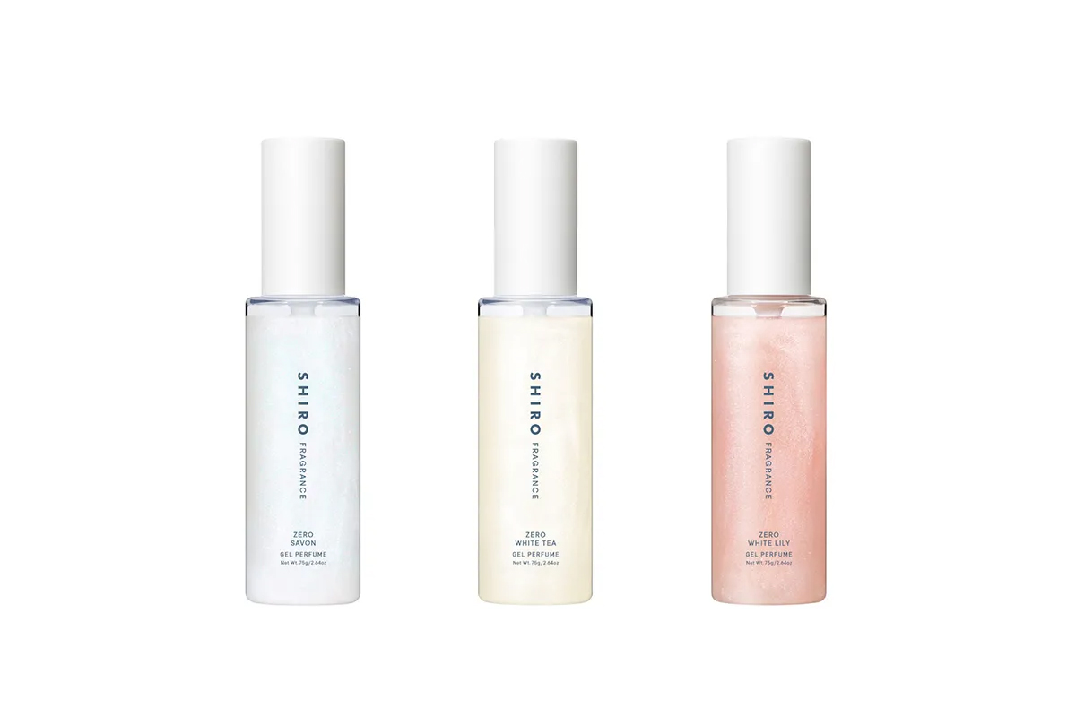 “ジェルパフューム”（各75g、各3300円）