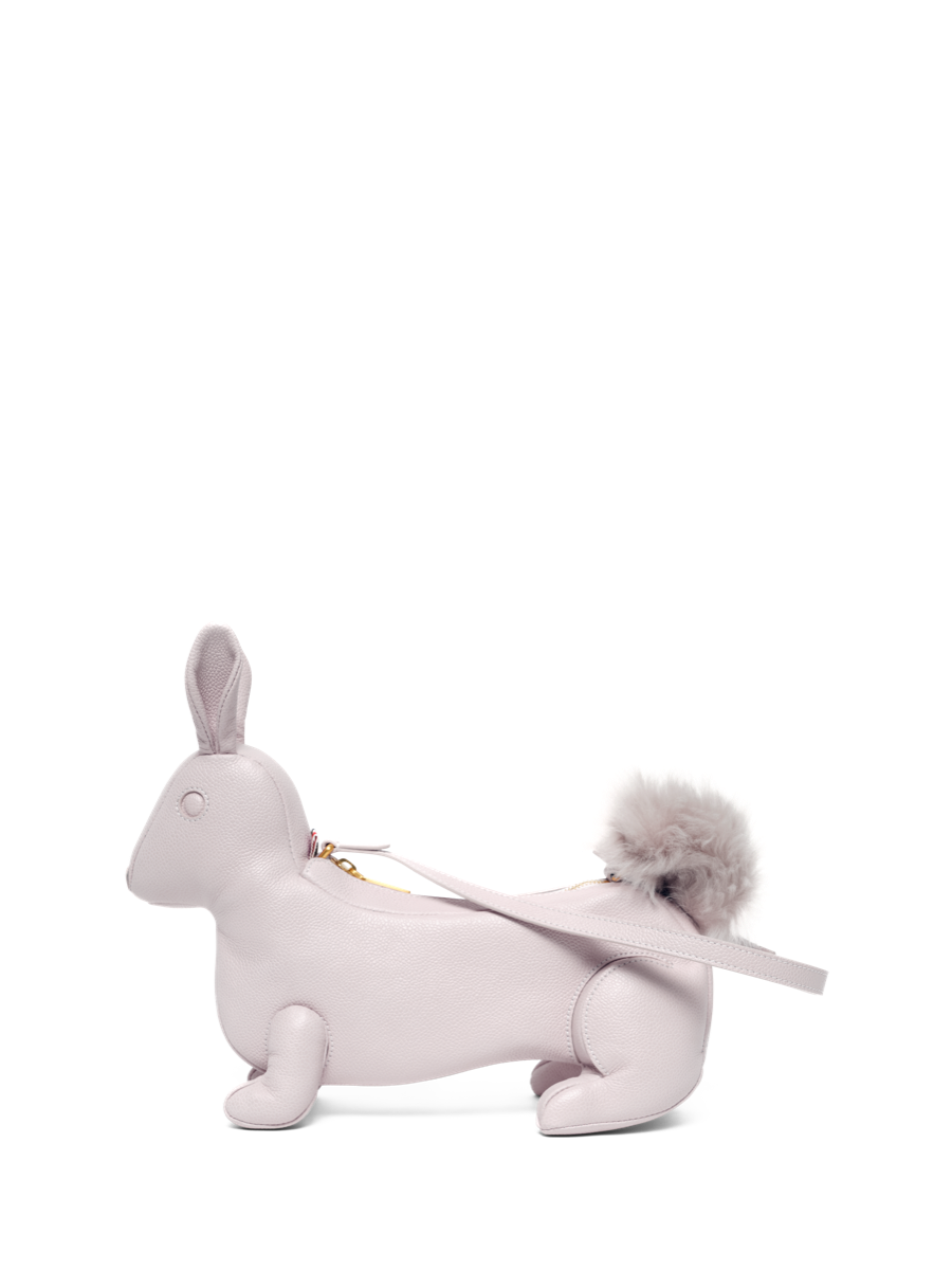 ピンクのうさぎのバッグ